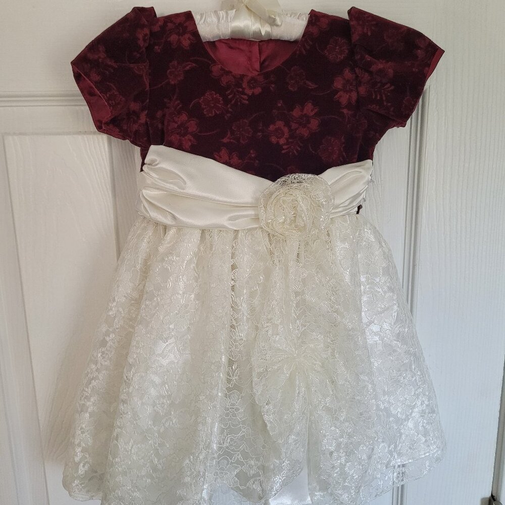 Boutique Toddler Girls Holiday Dress